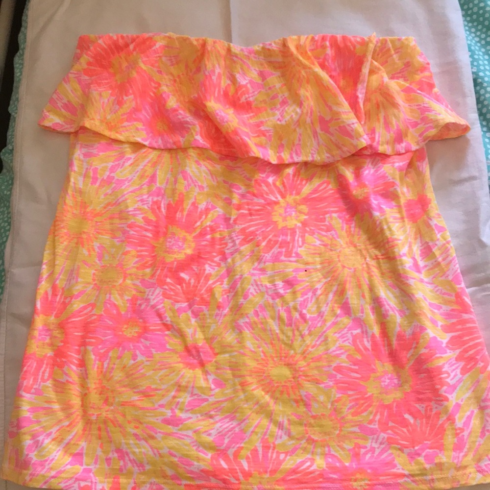 Lilly Pulitzer Off the Shoulder Shirt